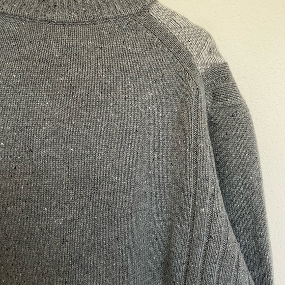 TASSO ELLA cashmere wool sweater grey heavy warm - Picture 3 of 7